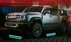 چری، اولین پیکاپ دیزلی PHEV را عرضه می‌کند
